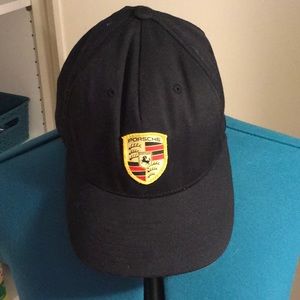 Black Porsche brand baseball cap
